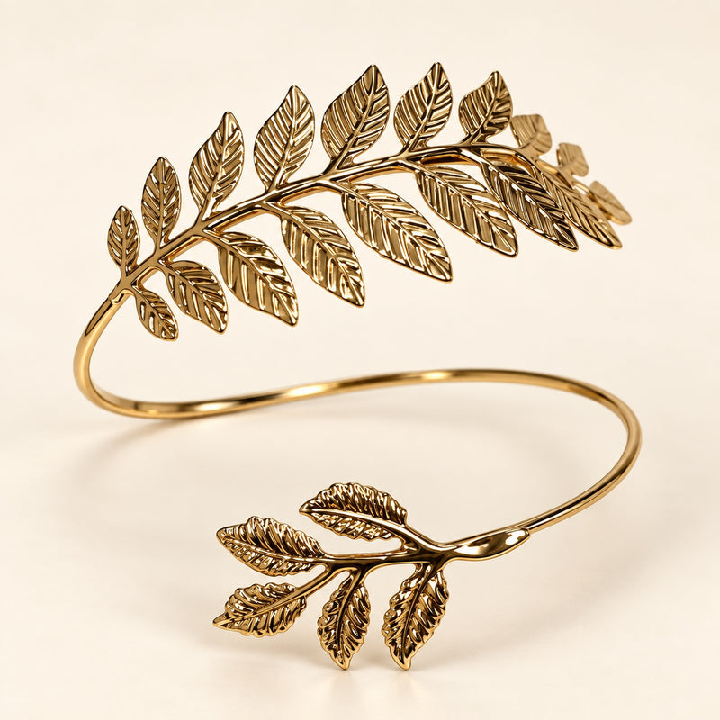 Golden Laurel Arm Cuff