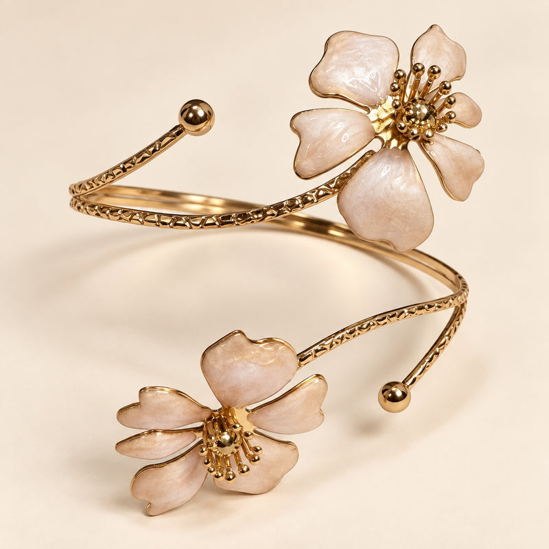 Blush Bloom Arm Cuff