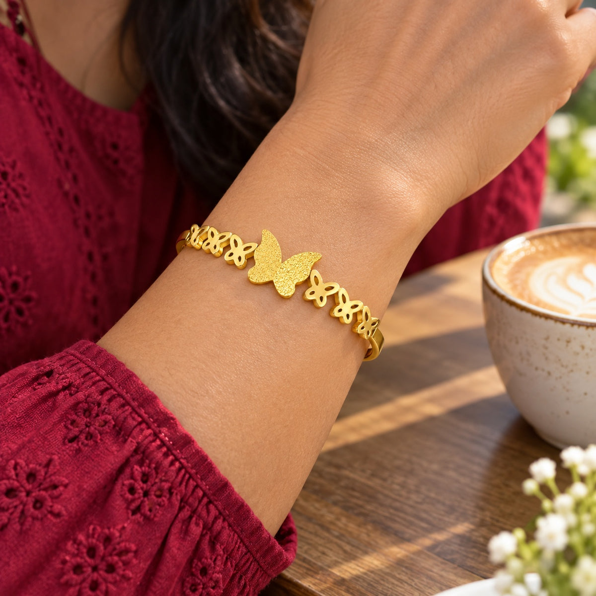 Butterfly Effect Bracelet — Lifestyle view