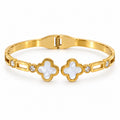 Clover Glow Bracelet — Studio view
