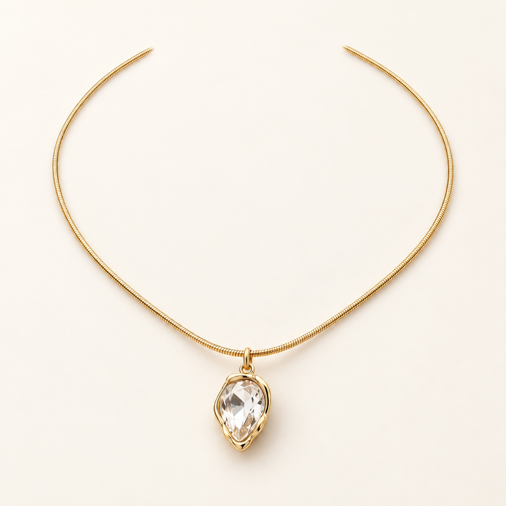 Dewdrop Necklace — Studio view