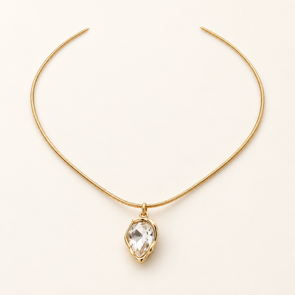 Dewdrop Necklace — Studio view