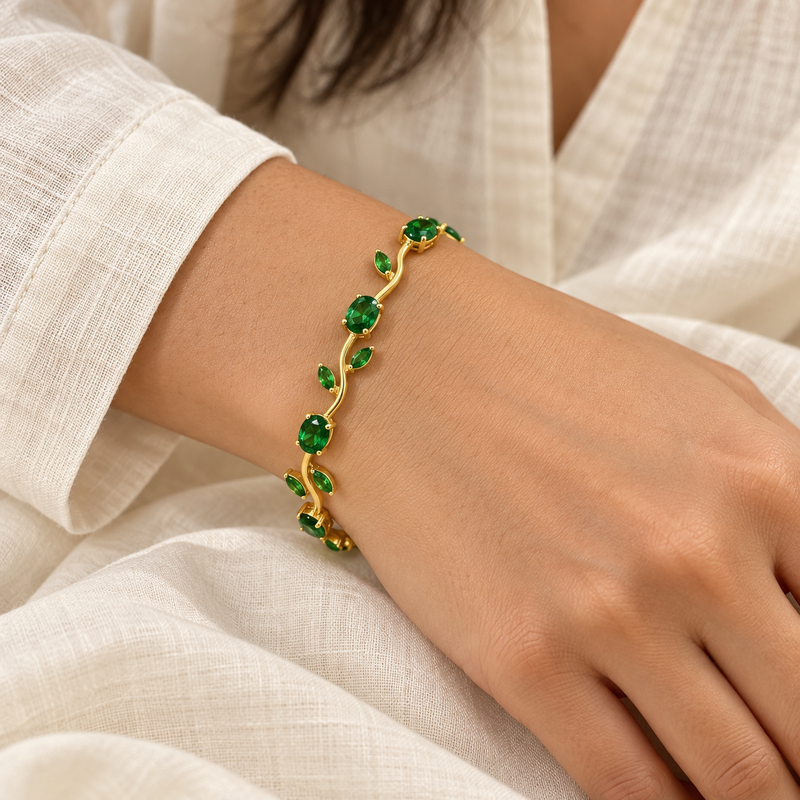 Garden Vine Bracelet — Lifestyle view