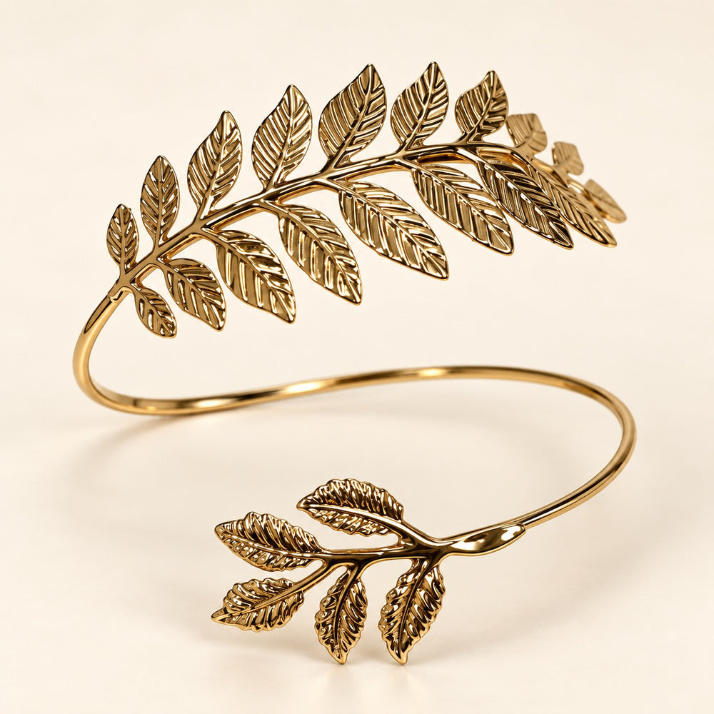 Golden Laurel Arm Cuff