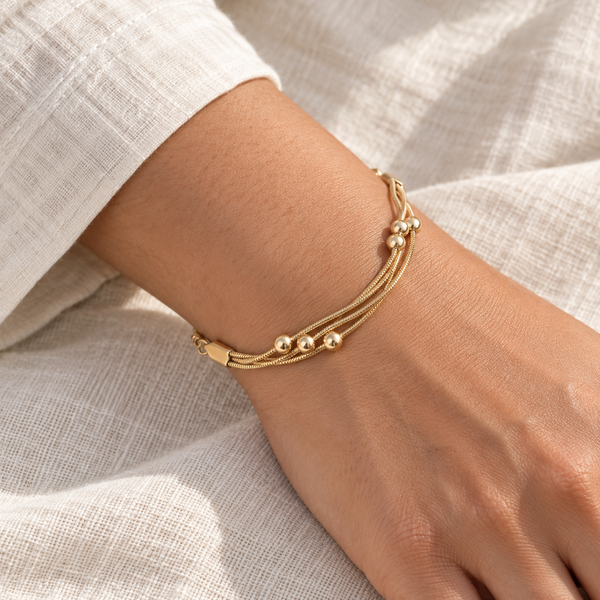 Golden Trio Bracelet