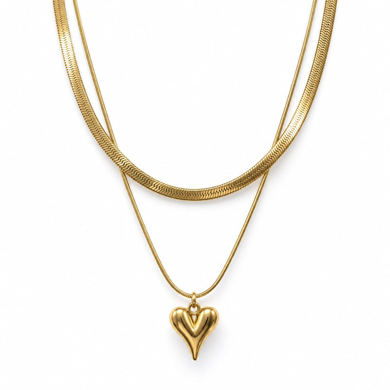 Heart Layers Necklace