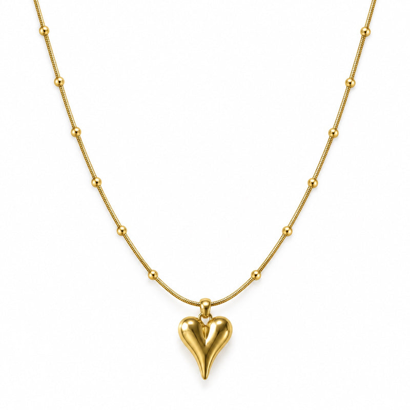 Heart Orbit Necklace