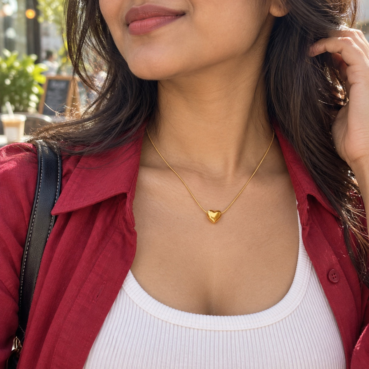 Little Love Necklace — Lifestyle view