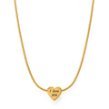 Love Note Necklace — Studio view