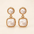 Pearl Frame Drops — Studio view