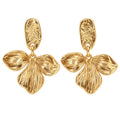 Petal Party Earrings — Studio view