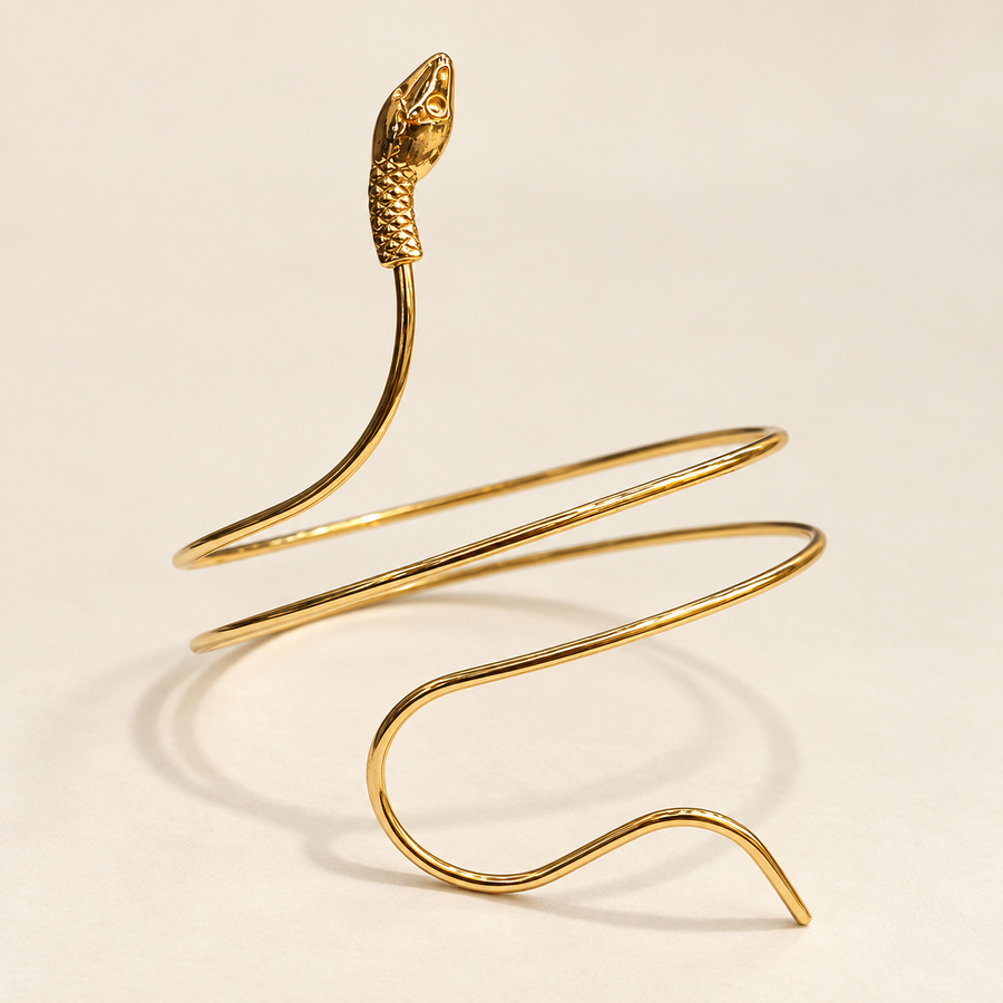 Serpent Line Arm Cuff